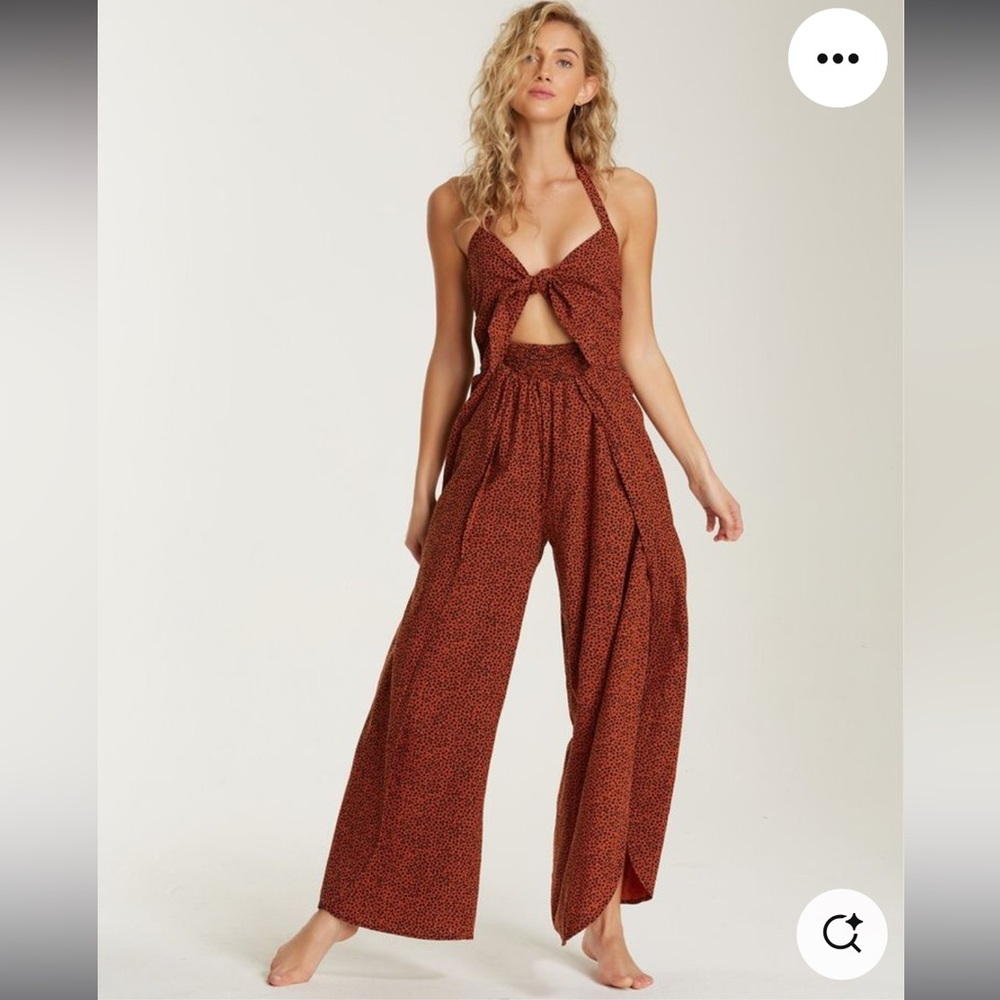 BILLABONG Jumpsuit Online Exclusive Size 12 or L Smocked Back